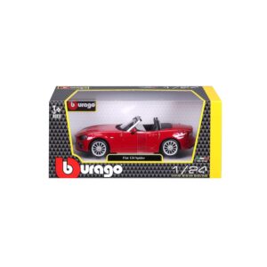 Bburago Fiat 124 Spider 1:24 Diecast Toy Car - Image 9