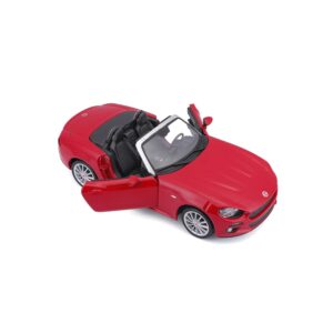 Bburago Fiat 124 Spider 1:24 Diecast Toy Car - Image 6