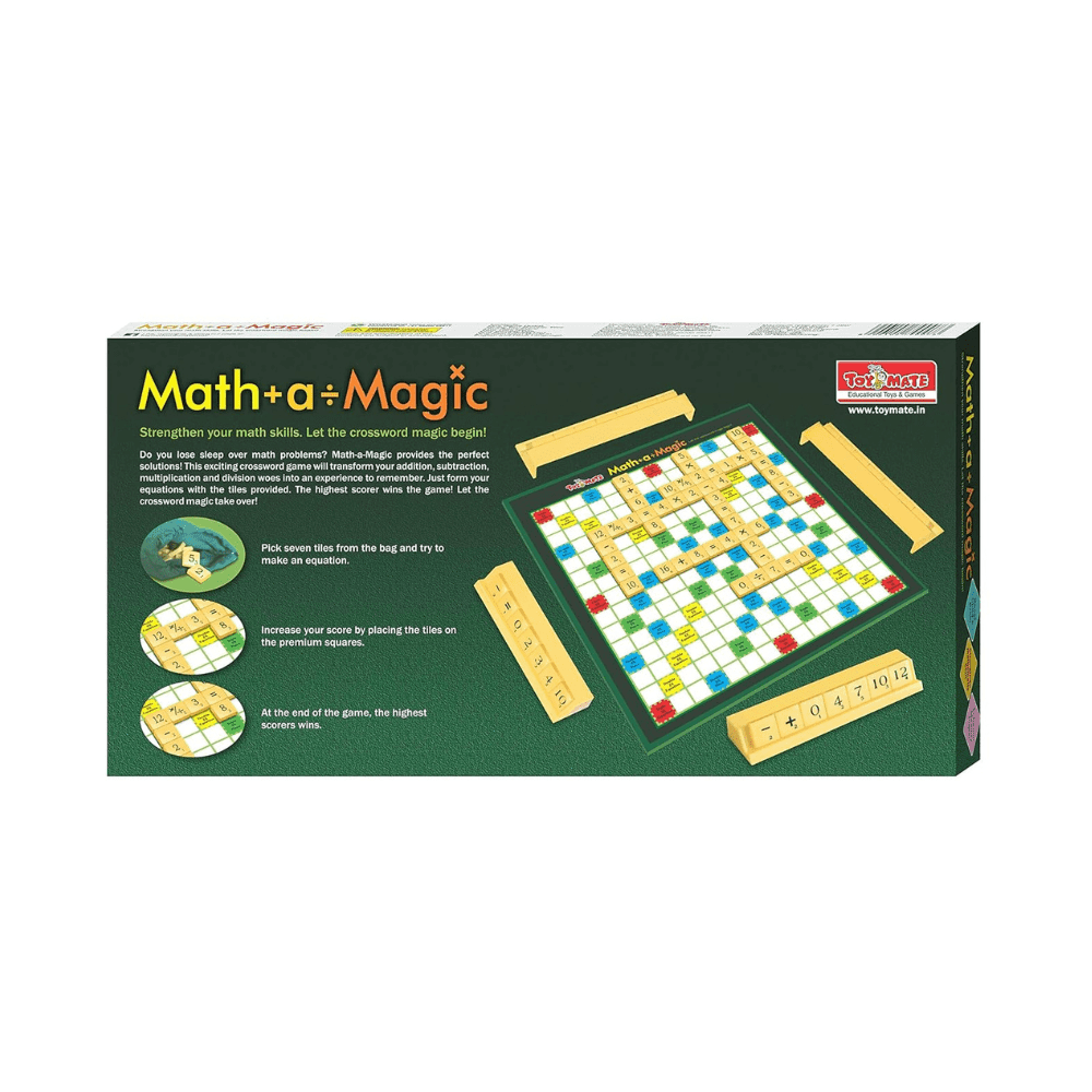 Magig Math Math-A-Magic, Mathematics Learning Board Game – Megashoppee