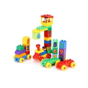 Play Blocks Number Train Set, Creative Number Learning Kit for Kids - Image 3