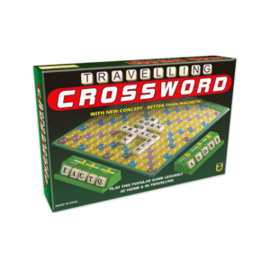 Travelling Crossword Board Game, Learn english with ease