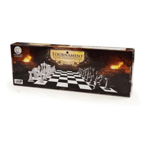 Tournament Chess Kit by Ratnas, Foldable Chess Board, Suitable for all ages